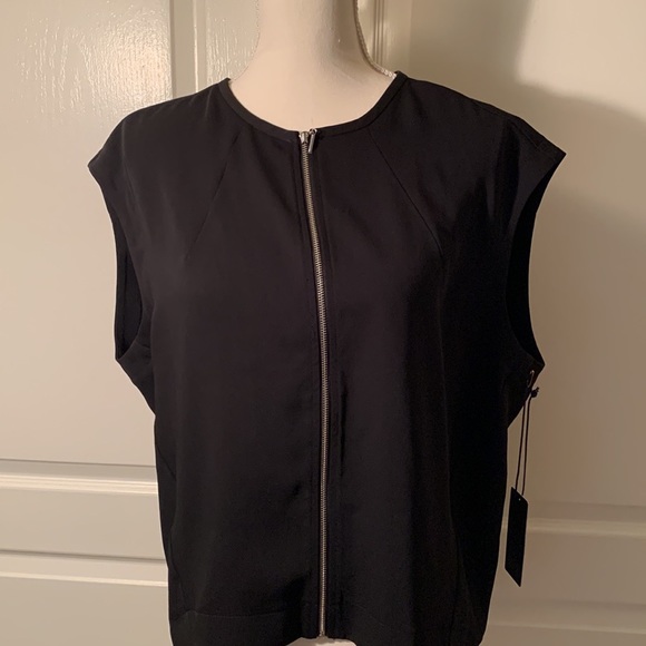 Rachel Roy Short Sleeve Oversized Top - Picture 1 of 6